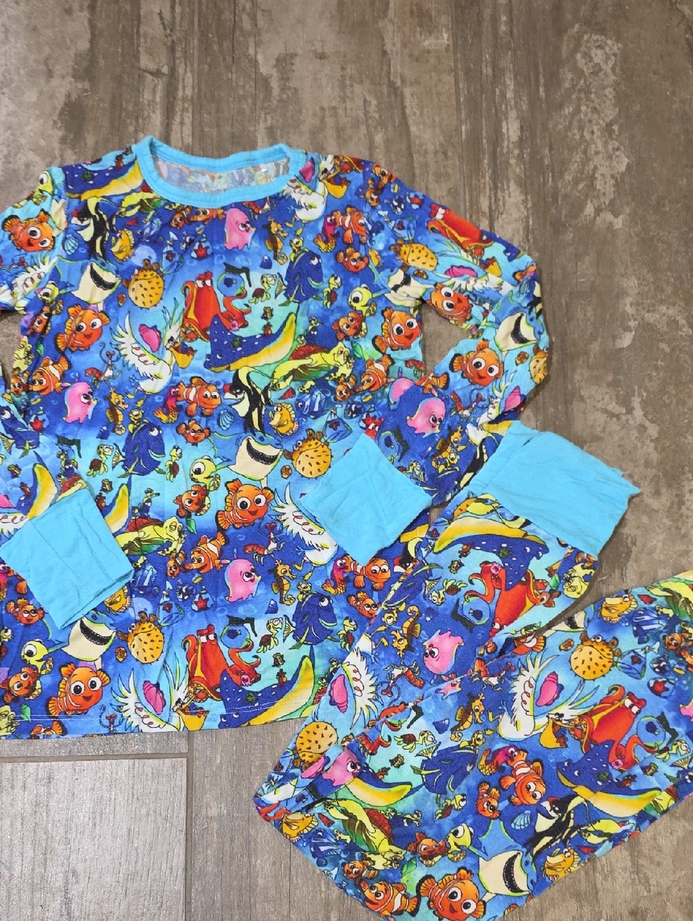 Charlies Project Little Snuggles Finding Nemo Pajama Set